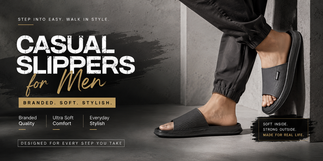 Soft & Stylish slippers for men