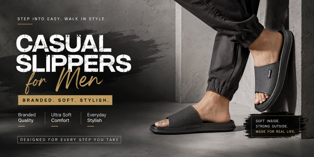 Soft & Stylish slippers for men