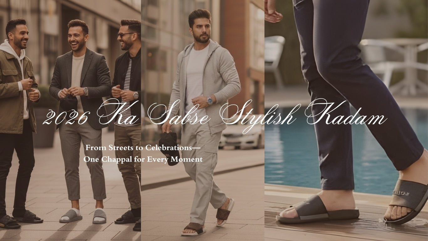 Men's Chappals 2026: Casual, Formal &amp; Branded Styles for Every Season