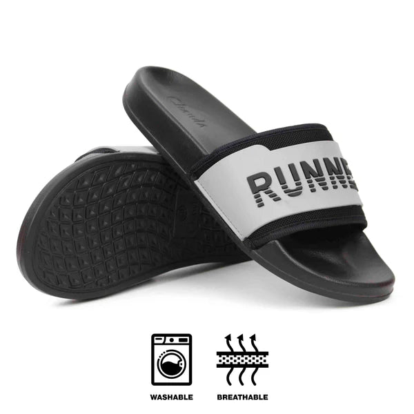Stylish Runner Slides – Casual Comfort for Men